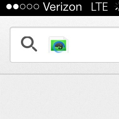 cande661's tweet photo. Weird iOS 7 bug in Google Maps, using speech to text displays an Evernote icon inside the loading spinner http://t.co/KRwazkxUJD