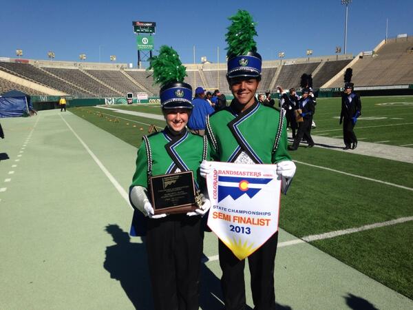 Pride of Doherty marching Band finishes 12th at State Championships.