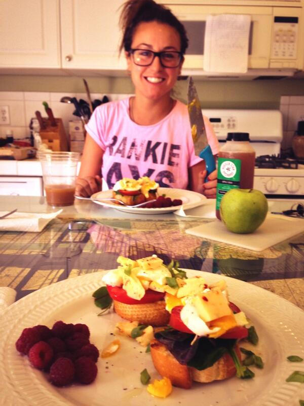 From farm to table. Delicious breakfast cooked by <a href="/ShannonRileyM/">Shannon Riley</a> and supplied by  <a href="/FarmBoxSF/">FarmBox SF</a>