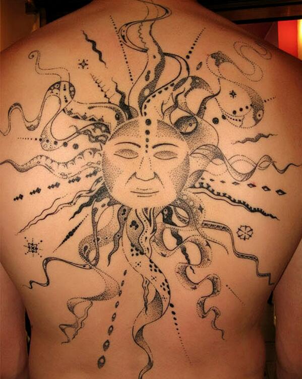 BestTattooPic's tweet photo. Beautiful sun tattoo http://t.co/yY7X6sHh6y