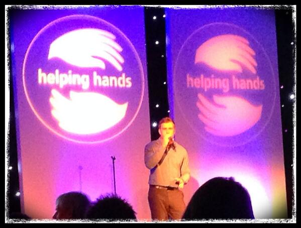 HelpingHandsUK's tweet photo. Britain's Got Talent's @Jai_McDowall rocks the #helpinghands Gala Dinner at Glasgow @HiltonHotels http://t.co/PKAO9UD3hJ