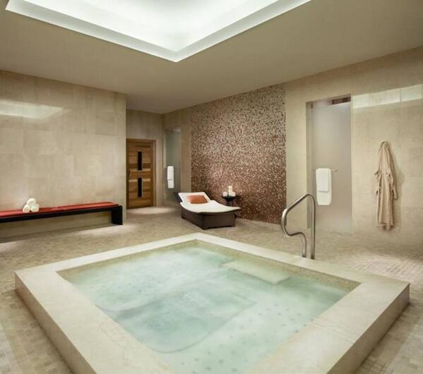 RitzCarlton's tweet image. A trip to @RitzCarlton #Toronto isn’t complete without a soak in the green-tea infused vitality pool. #spa