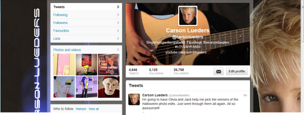 CarsonVlog tweet picture