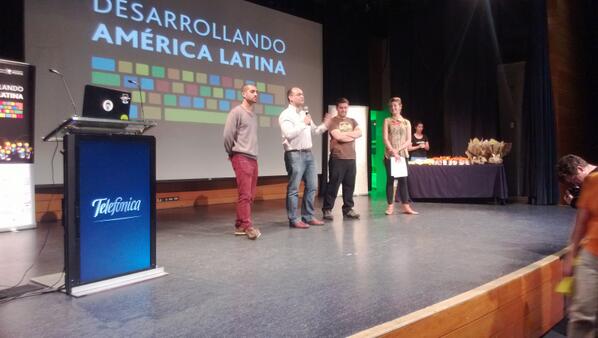 ciudadania_i's tweet photo. Comienzan la premiación en #DAL2013! Nuestro jurado de Chile http://t.co/r5XVgH1iFN