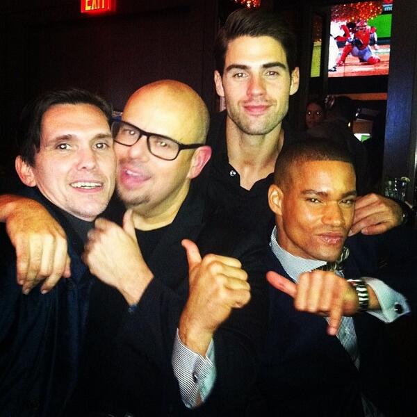 ChadWhiteChurch's tweet photo. .@Chad__white, #JasonKanner &amp; @dericmickens at #Soul anniversary party in the @The4040 #chadwhite http://t.co/fzpjgJiJlO