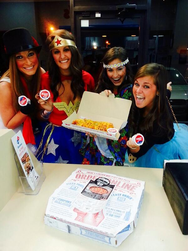 tehill's tweet photo. @dominos  We love Dominos! Happy Halloween! #freepizza@2am? http://t.co/6Q5BMMyeFd