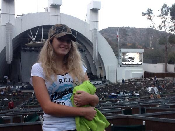 Great night @ Hollywood bowl with daughter for Zac Brown! What a show. Great to spend bday with her.