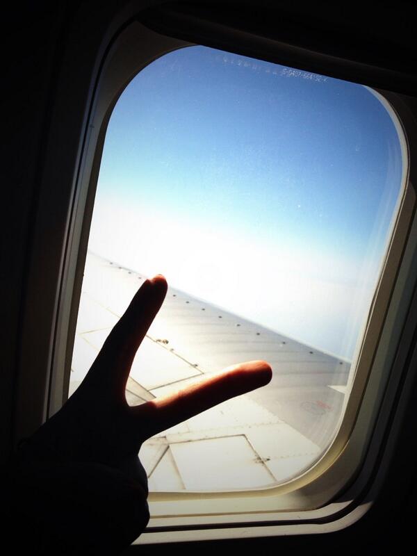 04091006's tweet photo. 着いたー(⌒▽⌒) http://t.co/A15BJhmkVd