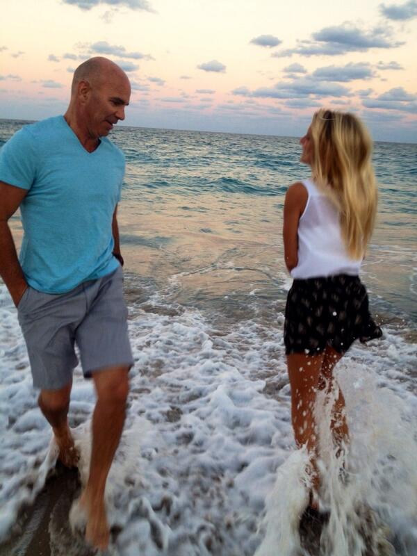 JillGerk's tweet photo. C'mon in, the water's warm! @mtgerk &amp; @allisonskyee #palmbeach http://t.co/c7oATJt2FC