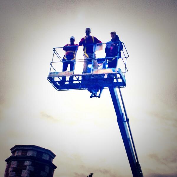 kdamp's tweet image. @UofOklahoma Dean of Students Clarke Stroud doing what he does best at OU Homecoming. #MrFun #CreatedRuckus