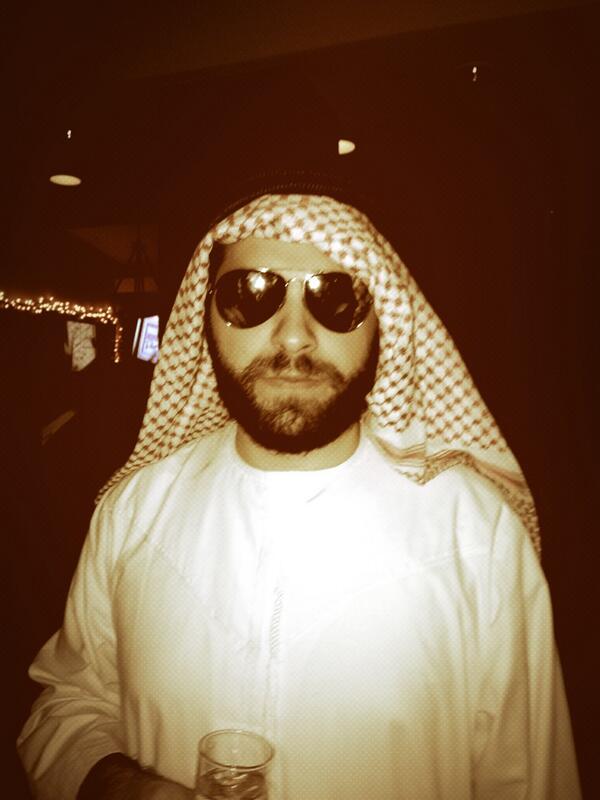 Hahaha my dressed has an Arab keeps getting hit on by Arab girls ! #halloween2013 #weekendinDC