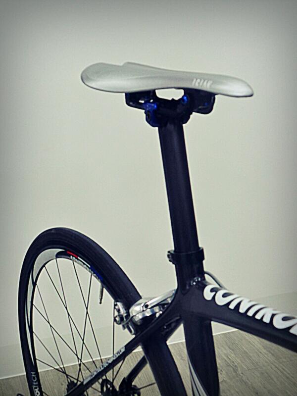MORGAWOfficial's tweet photo. TRIAN and O-SYS seatpost are ready for a test drive http://t.co/hWpJQIccx1