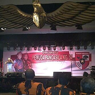 RestuRambah's tweet photo. Dirgahayu Pemuda Pancasila http://t.co/B55QwvEHHH
