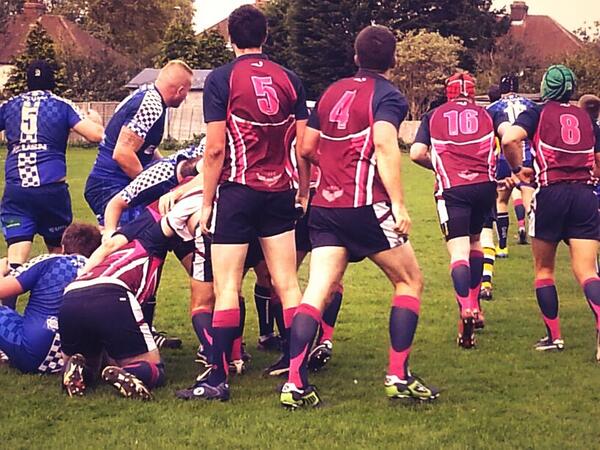 OHRFC's tweet photo. An historic double win for the OH's yesterday.What a difference some new stash makes #RespectThePink #Rugby http://t.co/7514Y6jt0t