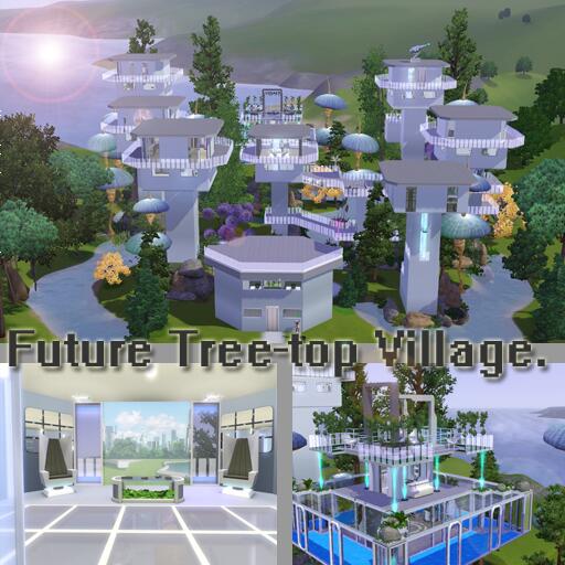 Erilanya1's tweet image. Making my coverpics. Almost done! @TheSims3 #IntoTheFuture