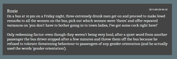 EverydaySexism's tweet image. #BusDriverHero via everydaysexism.com