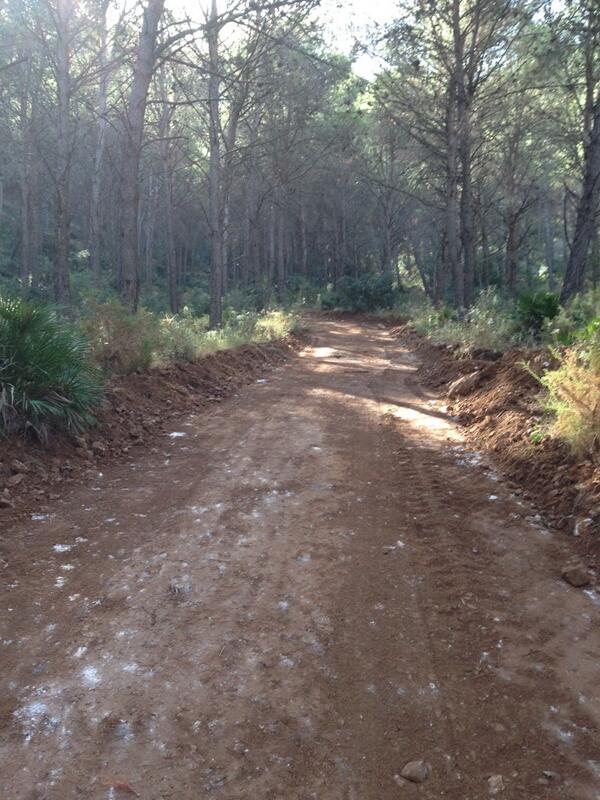 javigaliano's tweet photo. Trail running. 10.20km. 1,14h. 918Kcal.    Bueno aspecto de la cuesta de la muerte, sigue siendo igual de dura. http://t.co/whtLr26QsB