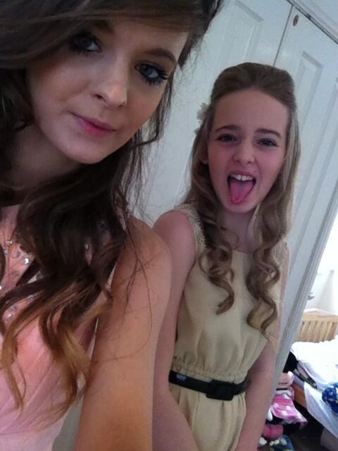 Megann_M's tweet photo. Getting ready for the wedding @PaigetaylorM http://t.co/W80KyFpnbk
