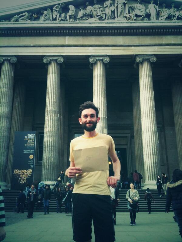 Manifesto arrives at <a href="/britishmuseum/">British Museum</a> ! 5 more to go. <a href="/TransportMuseum/">Grampian Transport Museum</a> <a href="/royalacademy/">Royal Academy</a> <a href="/ICALondon/">Institute of Contemporary Arts</a> up next!