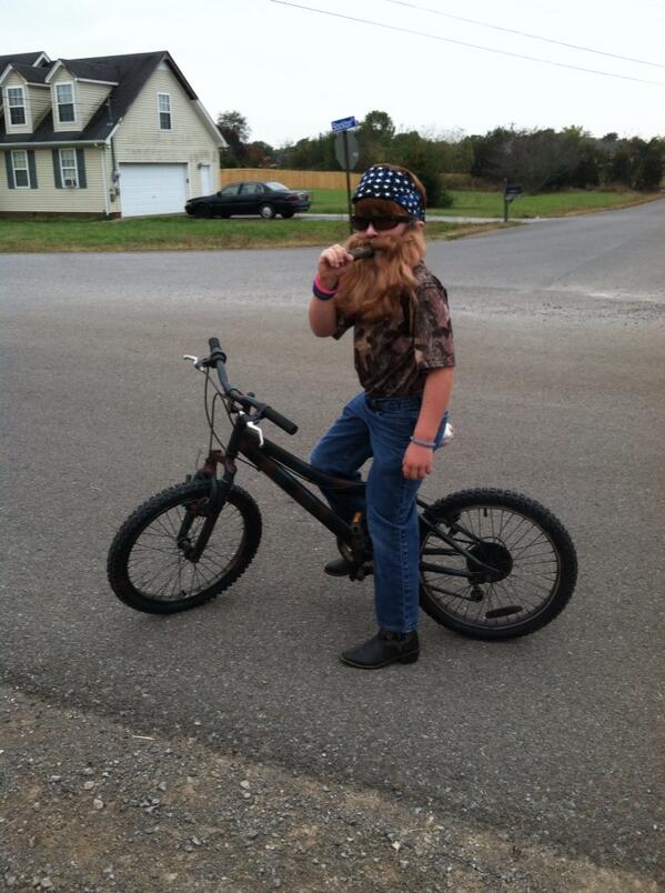 DougCallahan1's tweet photo. @williebosshog The next Duck Commander. http://t.co/oejWHXhM6B