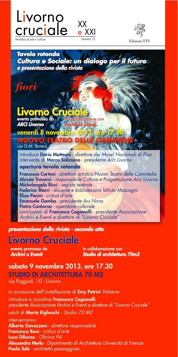 In occasione del numero 12 del periodico “Livorno Cruciale” discutiamo di Cultura e sociale: un dialogo per il futuro