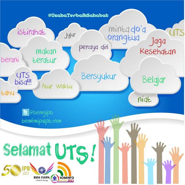 bemfmipaipb's tweet photo. Selamat UTS sahabat sinergi :D http://t.co/QcUiTGKOsT