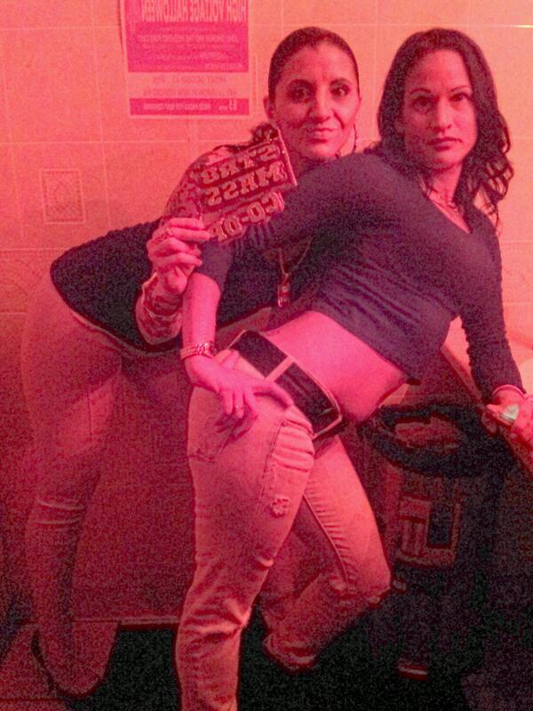 sexyenyce33's tweet image. Me n my ride or die chick! @LuvaGurrl feelin nice! #str8mass co-op!