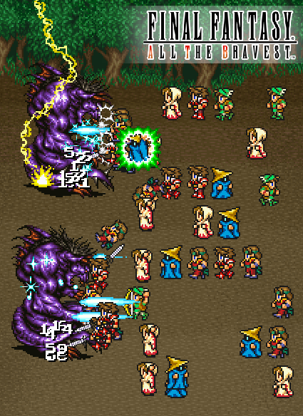 NYALI's tweet photo. サクッとさわれる大群バトルアプリ「FINAL FANTASY ALL THE BRAVEST」好評発売中！ http://t.co/SqYeeNMxuh #FF_ATB http://t.co/QvdgE75OW5