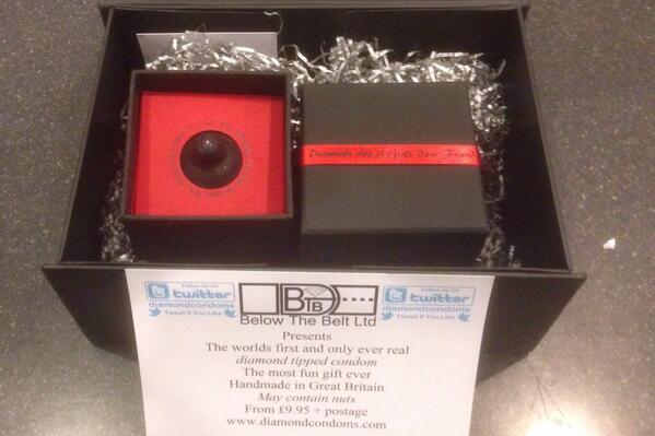 RobOldfield's tweet image. Win a real diamond Condom from @DiamondCondoms 

listen to @TheJamesWhale Radio Show 

audioboo.fm/boos/1684962-j… 
-
-