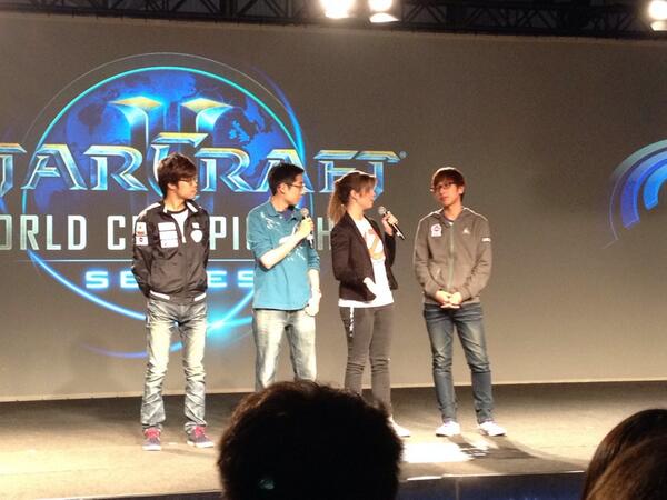 Smezzilla's tweet photo. Soulkey vs Trap!!! Going to be another great game! @nasltv #WCSPhilipsNorelco #wcs #sc2 http://t.co/4hLVOfyyXj