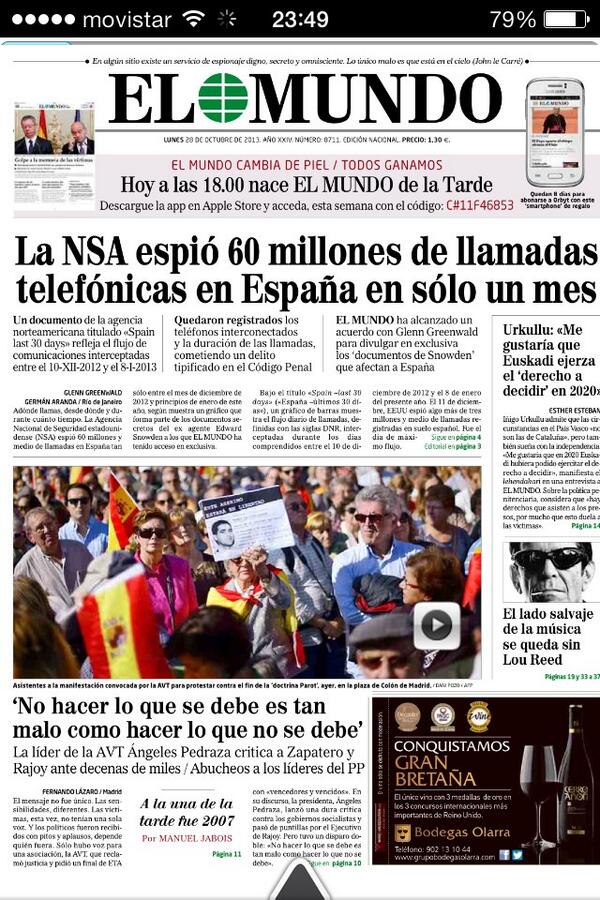 Crise dos EUA se amplia com revelações de espionagem na Espanha