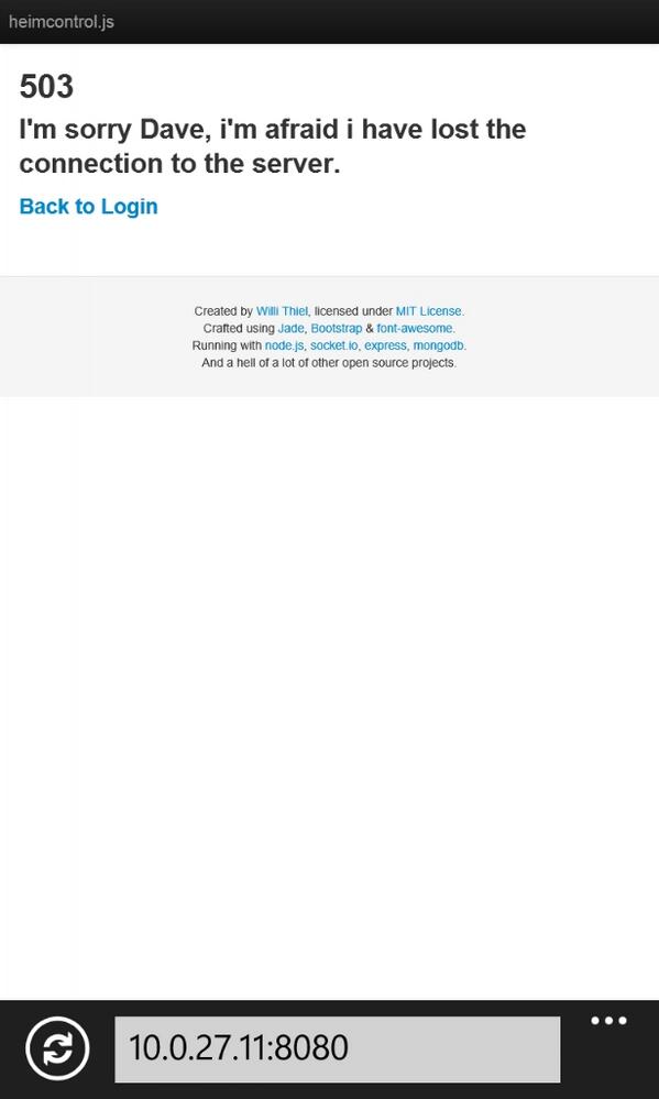 tommy879's tweet image. #HTTPStatusCode #503 #HAL9000