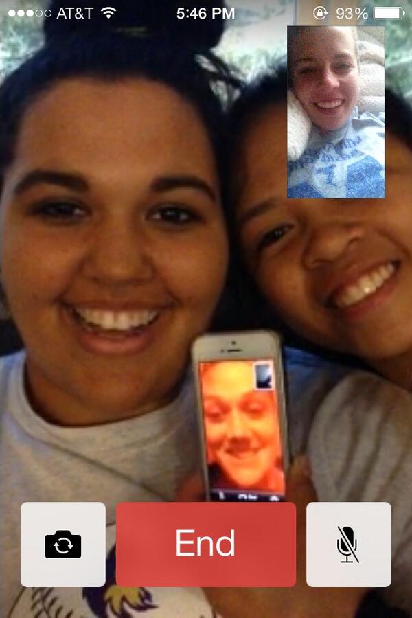 menicucci27's tweet image. Great facetiming with these lovely ladies!!! #MissThem @iashleeloveyou @morrow_nat #DemDem  💛