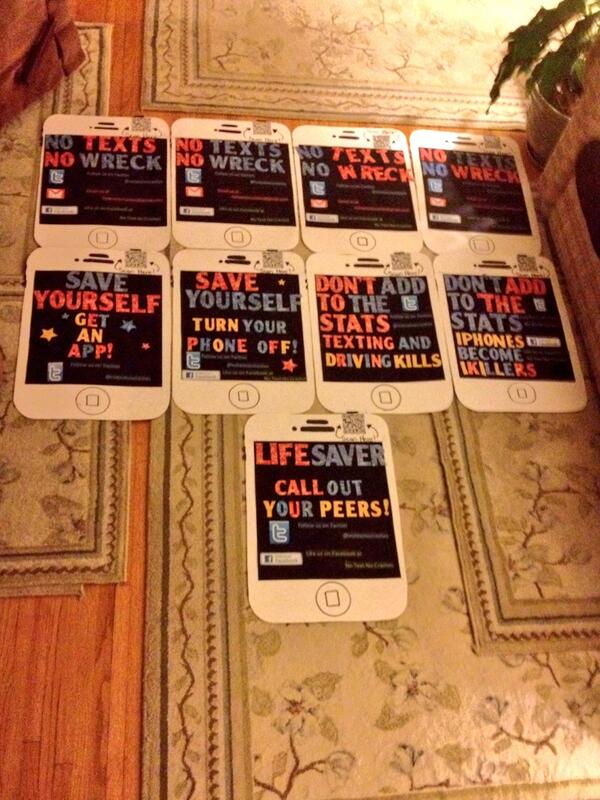 notextnocrashes's tweet photo. What did I do this weekend? Just made 9 iPhones. Like them? Should be in the halls of Chan High School by tomorrow!😊 http://t.co/qQCOHViU7o
