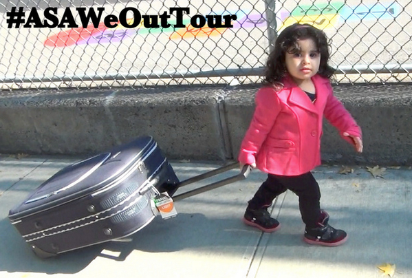 omgAdamSaleh's tweet photo. #ASAWeOutTour heading to Las Vegas tomorrow, then LA ! Anyone live in the area?:) ..Got Reema holding my luggage :Dx http://t.co/o1VhxgI0sL