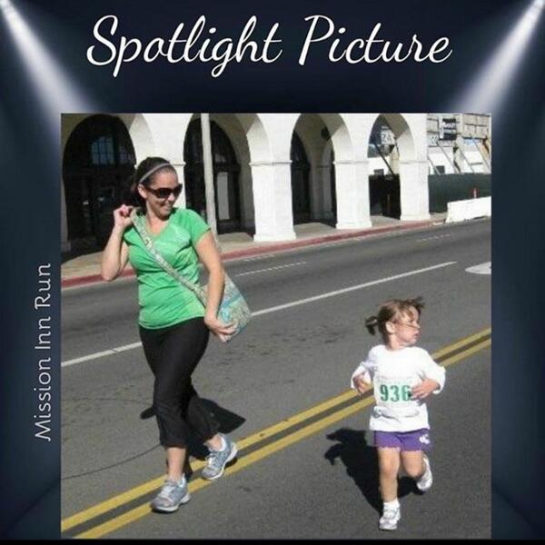 Today's #Spotlight #Picture. #Mom n #daughter #runners sent by Christine Gonzales Olah #missioninnrun #running #fun