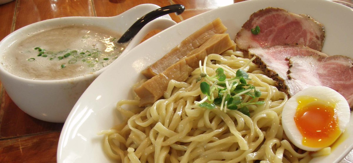 mstero__'s tweet photo. 俺のラーメンあっぱれ屋のスーパーつけ麺 https://t.co/YkLzDq6SWd