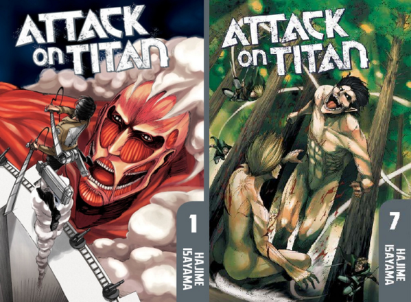 sgcafe's tweet photo. Attack on Titan manga a huge hit in North America - http://t.co/8oHVV9nnYi http://t.co/3Hkojvet3u