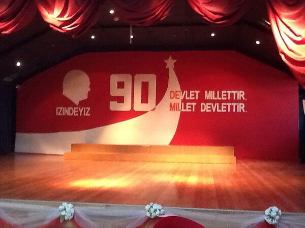 Cumhuriyetimizin 90. yılı kutlu olsun...