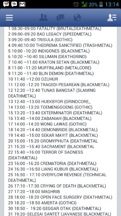 nih roundown JOMBANG HELL FEST.. be there guys \m/