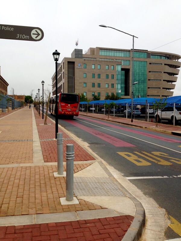 This is how downtown Jozi looks after the Johannesburg Development Agency UPGRADES #WestgatePricinct #johannesburg