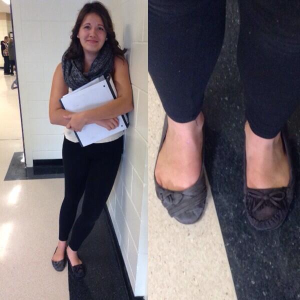 steffigoettz's tweet image. &quot;it was dark&quot; #twodifferentshoes #mondaymorningproblems @raevessa