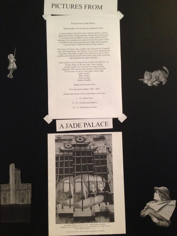 ArtWaves's tweet photo. Wedgwood Steventon exhibition @ArtWaves 11am till 4pm this week Mon to Fri http://t.co/Gf3rf0FF4U