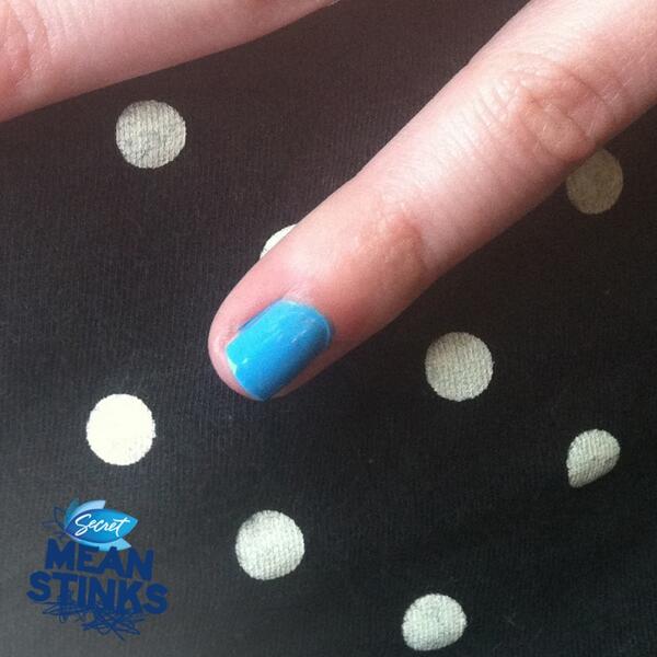 Never forget why you wear your #BluePinky. Let's spread awareness about bullying &amp; then let's end it. You in?