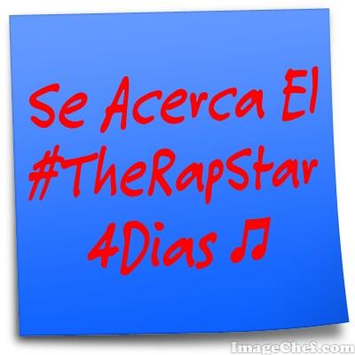MoisesAndrade25's tweet image. #TheRapstar @SamyHawkOficial 
Faltan 4 Dias !!