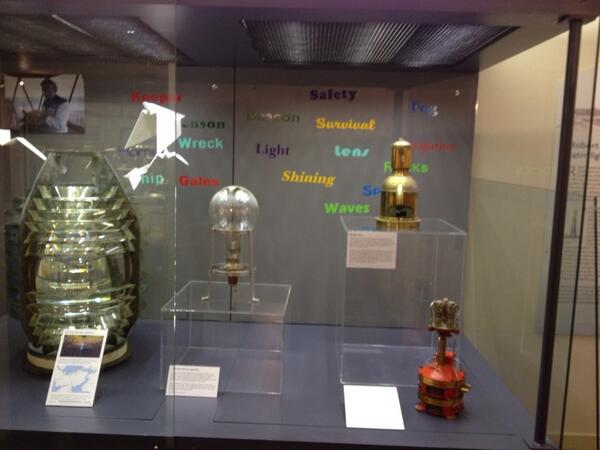 Our new lighthouse exhibition 'Lighting the World's Seas' is now open at the Linthouse, Irvine. Come along!