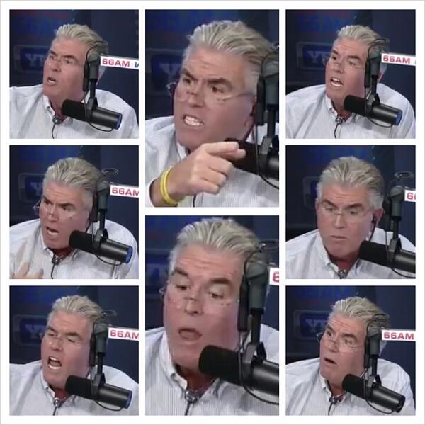 SprtsRadioMongo's tweet photo. Here is some of the great faces that @MikeFrancesaNY made during his debate with @MOKNYDN: http://t.co/B1ciZUzpC2