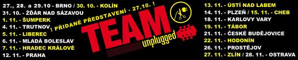 Team se odstřihl! Zažijte jejich největší hity v akustickém provedení. Lístky si můžete koupit na <a href="/ticketportalCZ/">ticketportalCZ</a>