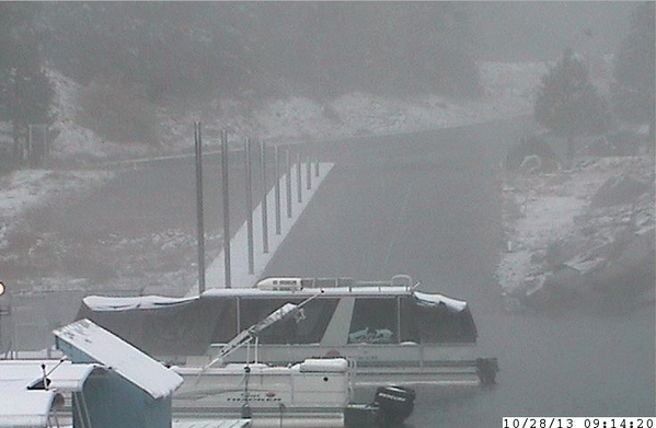 NWS Hanford on Twitter: "914 am: Sierra Marina web cam at Shaver Lake