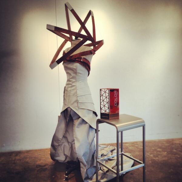 Excited to bring home the Judges Choice award at <a href="/IIDAKansasCity/">IIDA Kansas City</a>'s Color+Couture fashion show! #corkit360